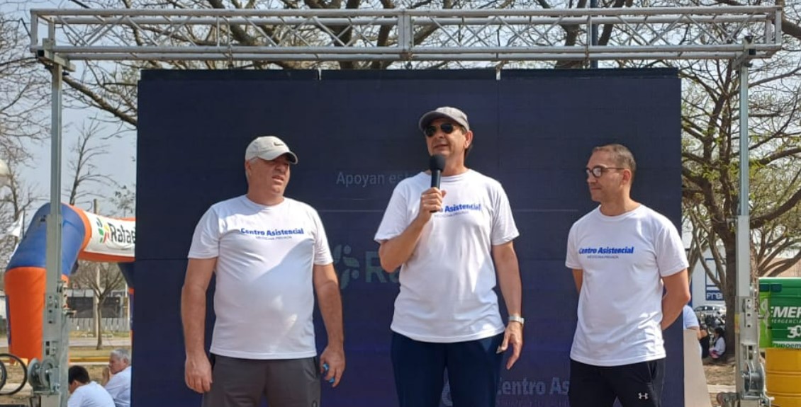 Marfortt agradeci&oacute; a los asistentes a la Caminata y dej&oacute; un mensaje de prevenci&oacute;n