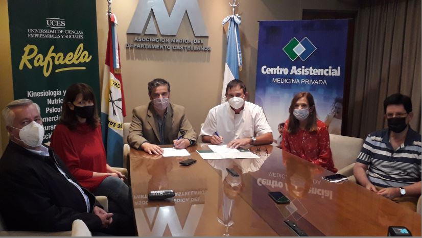 La AsociaciÃ³n MÃ©dica y Centro Asistencial celebraron un convenio de colaboraciÃ³n con UCES para el desarrollo de sus Recursos Humanos
