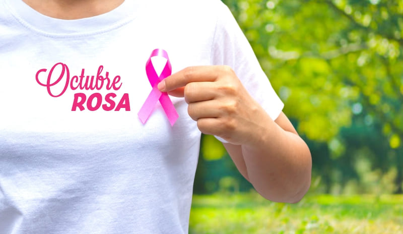 Octubre se viste de Rosa contra el cáncer de Mama