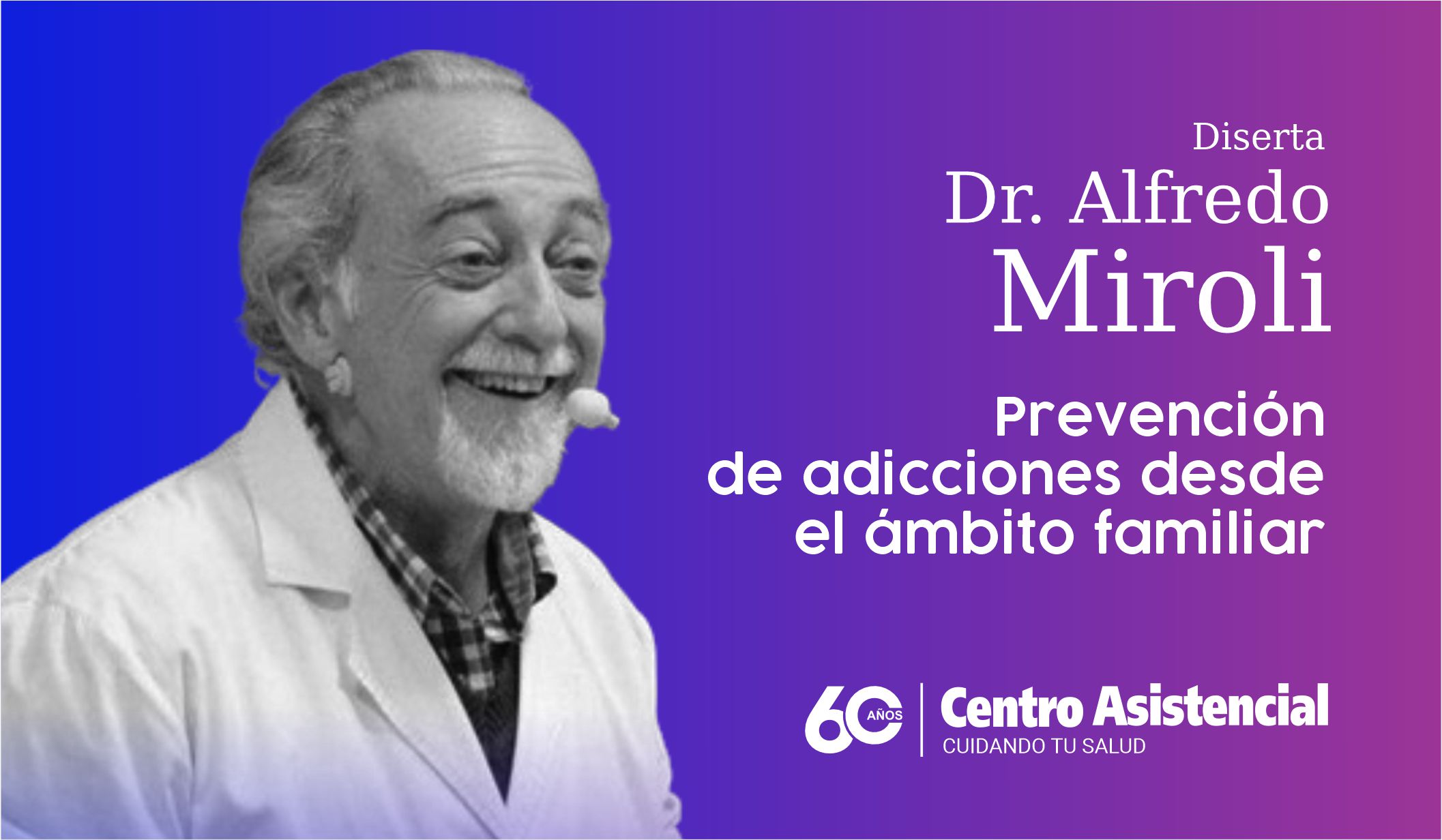 Una Charla para la comunidad en la celebraciÃ³n de nuestro 60 aniversario